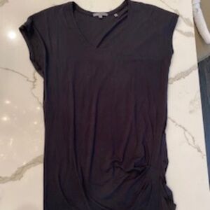 Vince tunic top black Medium